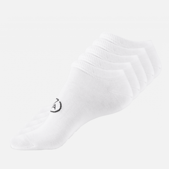 5 x Kotníkové Ponožky Bílé