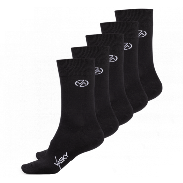 5 x Ponožky Vysoké černé