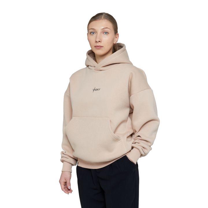 Urban Mikina s Kapucí Oversize Beige