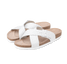 Pantofle Cork White 