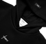 Urban Mikina s Kapucí Oversize BLACK