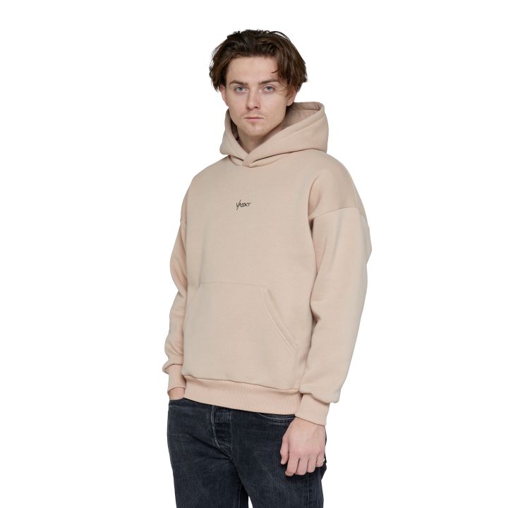 Urban Mikina s Kapucí Oversize Beige