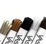5 x Kulaté Voskované Tkaničky Neutrální